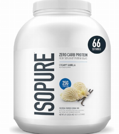 Isopure Zero Carb 100% Pure Whey Isolate Protein Powder