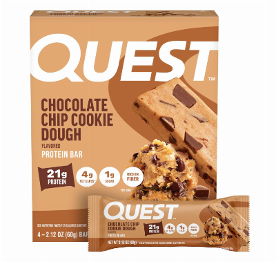 Quest Nutrition Chocolate Chip Cookie Dough Protein Bars