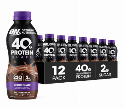 Optimum Nutrition 40g Protein Shake - Chocolate
