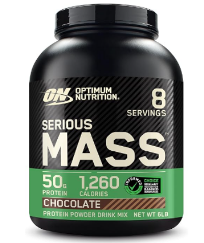 Optimum Nutrition Serious Mass, Weight Gainer Protein Powder, Mass Gainer