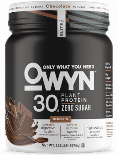 Owyn Only What You Need Pro Elite High Protein Powder