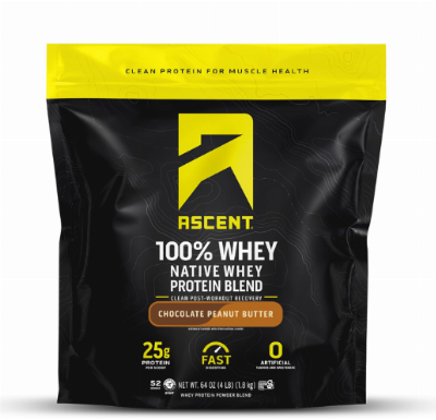 Ascent 100% Whey Protein Powder