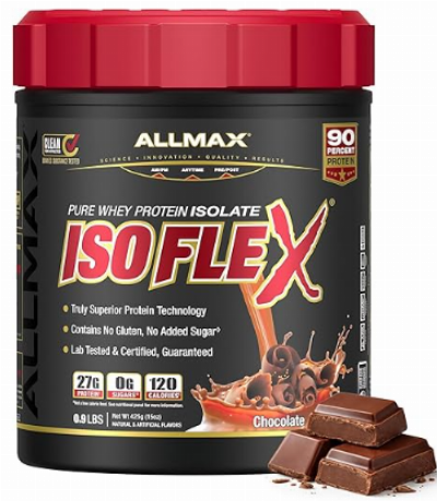 ALLMAX ISOFLEX Pure Whey Isolate Protein Powder