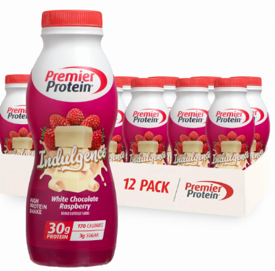 Premier Protein Shake INDULGENCE, White Chocolate Raspberry