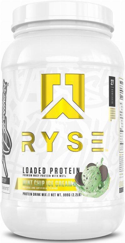 RYSE Loaded Protein Powder - Mint Chip Ice Cream