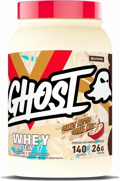 GHOST Whey Protein Powder, Peanut Butter Cereal Milk